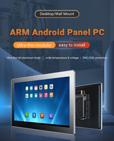 15.6 17 19 23.8 27 pouces IP65 support mural étanche noyau intégré 6e à 13e génération CPU/Android écran tactile sans ventilateur PC industriel