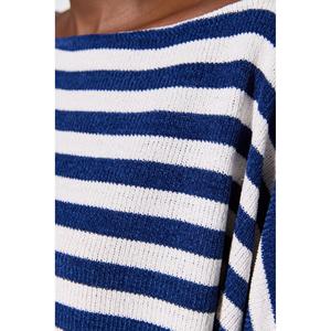 Blusa a rayas de manga larga - Product Image 4