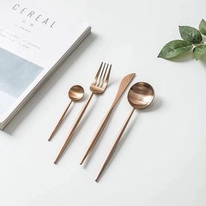 Stainless Steel Cutlery <b>Set</b> for Everyday Use Modern <b>Flatware</b> <b>Set</b> with Sleek Design at Very Great Price - Product Image 6