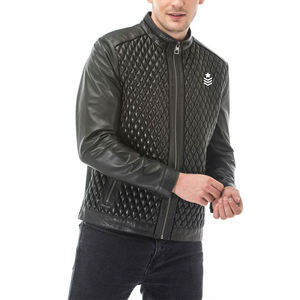 Chaqueta de cuero personalizada de nueva calidad a la moda para hombre, gran oferta, chaqueta de cuero personalizada de tamaño y color para hombre - Product Image 1