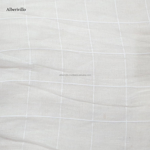 Bán buôn 100% cotton hàng may mặc Vải rửa bedsheet mỏng tự nhiên linen vải sofa Bìa linen vải từ Ấn Độ Nhà cung cấp - Product Image 2