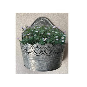 Design admirable forme et taille personnalisées jardinières en métal galvanisé pots de plantes pour accessoires de jardin fournitures à bas prix - Product Image 5