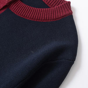 Suéter de Invierno para Mujer 2025, Nuevo Diseño de Moda, Jersey de Manga Larga con Logotipo Frontal, 100% Algodón - Product Image 4