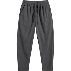 กางเกงฮาเร็มผู้ชายกางเกงฮาเร็มเอวยางยืดแบบสตรีทแวร์ใหม่กางเกงทรงหลวมขายาวกางเกงลำลองสำหรับผู้ชายจัดส่งจากผู้ผลิต - Product Image 3