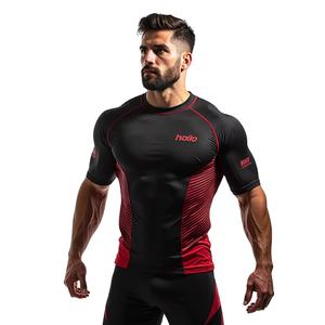 Personalizado de alto rendimiento personalizado Bjj Rash Guards al por mayor de impresión por sublimación personalizada Durable MMA Gear para Grappling - Product Image 6