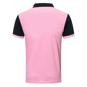 Respirant à manches courtes en fibre de polyester et 4% Spandex Hommes Polo de golf T-shirts Unisexe Polo Chemises de sport vierges - Product Image 2