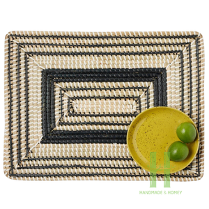 Best Selling Natural Rattan <b>Placemats</b> for <b>Dining</b> <b>Table</b> Customized Decor Tableware Variety of Sizes Handmade From Vietnam - Product Image 5