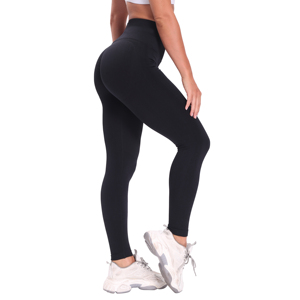 Wholesale Workout Sports High Waist Tights Fitness Yoga Gym Pants Butt Lift Scrunch Seamless Scrunch butt <b>leggings</b> for women - Product Image 2