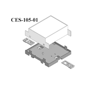 Boîtiers industriels en plastique CES-105 à prix raisonnable du fournisseur de gros Boîtiers de commande et armoires compacts en ABS - Product Image 3
