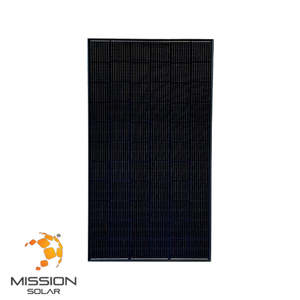 Panel Solar Monocristalino PERC Mission Solar de 410W, Color Negro |   Alta Eficiencia |   Fabricado en EE. UU. de Primera Categoría |   /CEC para |   Paneles de Producción con Vida Útil de 25 Años - Product Image 1