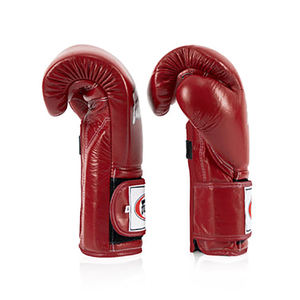 Gants de sparring de Muay Thai sur mesure Fairtex de qualité supérieure, en cuir de vache véritable, gants de boxe, équipement d'arts martiaux haut de gamme - Product Image 2