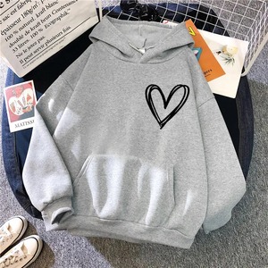 2025เสื้อผ้าสตรีแบบสวมหัวมีฮู้ดโอเวอร์ไซส์หนาและใส่สบายแขนยาวมีกระเป๋าจิงโจ้สองใบออกแบบโลโก้ได้ตามต้องการ - Product Image 2