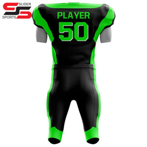 Nouveauté Tenue d'équipe respirante Tenue de football américain Fabriqué en usine OEM Design Maillot de football américain avec pantalon assorti - Product Image 3