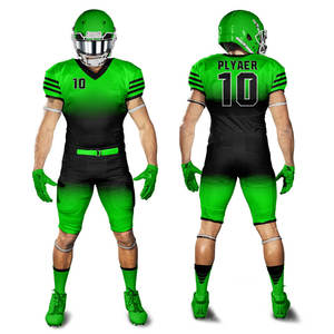 Venta al por mayor OEM uniforme de fútbol americano nueva moda tamaño personalizado uniforme de fútbol americano más vendidos uniformes de fútbol americano - Product Image 4