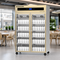 Fermenteur à yaourt de qualité industrielle avec corps en acier inoxydable et affichage numérique pour la production à grande échelle en cantine
