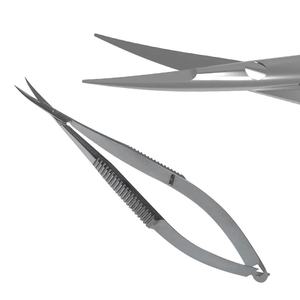 Tijeras de microcirugía para estudiantes, 15 cm, rectas, hechas de cuchillas de acero inoxidable de calidad alemana, instrumentos de cirugía plástica - Product Image 2