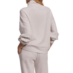 Sweat-shirt à capuche imprimé doublé pour femme de haute qualité, manches longues, sport, avec fermeture éclair - Product Image 6