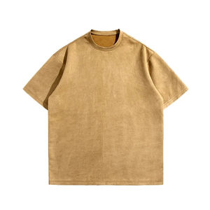 Camiseta lavada al por mayor OEM, camiseta de peso pesado, camiseta de gran tamaño, camisetas gráficas para hombre con lavado ácido para hombre - Product Image 1