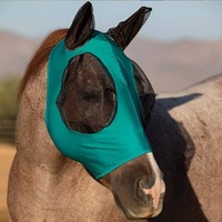 Conception unique, couvre-mouches anti-moustiques pour les courses de chevaux et masque anti-mouches pour l'équitation de qualité supérieure, séchage rapide