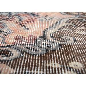 Tapis en laine noués à la main de grande taille, style vintage, motif médaillon rouge et orange, pour salon ou couloir - Pae-3265 - Product Image 3