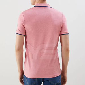 Polo informal para hombre en color único, ropa informal de talla grande, Polo de golf personalizado para hombre con opción multicolor - Product Image 4