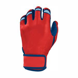 Gants de frappe de baseball en cuir de haute qualité professionnels - Écologiques et durables, options de couleurs unies pour hommes - Product Image 3