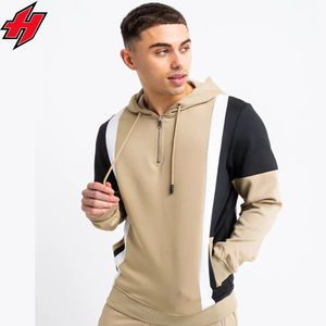 Conjunto de pantalones cortos informales con capucha de rizo francés unisex para hombre, chándales de dos piezas transpirables para Primavera, moda informal - Product Image 2