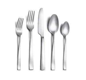 Ensemble de couverts en acier inoxydable argenté de conception unique personnalisée de qualité supérieure provenant d'exportateurs indiens pour Noël, mariage, dîner de fête - Product Image 2