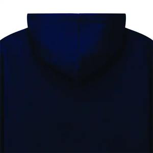 Vente en gros de sweat à capuche brodé sur mesure en chenille pull en coton pour hommes épaule tombante sweat à capuche brodé de poids lourd - Product Image 6