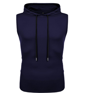 Sudadera sin Mangas para Hombre, Moderna, con Logotipo Personalizado, 100% Algodón, Felpa de Primavera, Antibolitas, Transpirable, de Alta Calidad, al por Mayor - Product Image 4