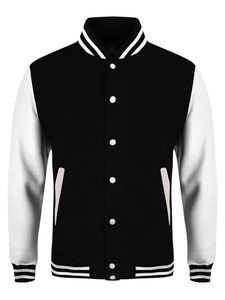 Chaqueta universitaria ligera para hombre, ropa de calle, transpirable, de secado rápido, color sólido, CollegeBaseballjacket para hombre, envío DDP - Product Image 3