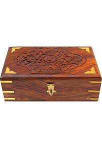 Traditional Classic Hot Sale Decorative Custom <b>Wooden</b> <b>Keepsake</b> <b>Box</b> <b>Wooden</b> Gift <b>Box</b> Wedding Jewelry <b>Box</b> - Product Image 4