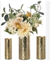 Wedding Premium Quality Metal Luxury <b>Vase</b> on <b>Square</b> Base Home Decor Decorative Metal Flower <b>Vase</b> for Living Room - Product Image 5