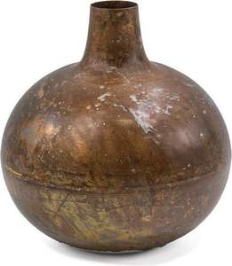 Jarrón Moderno de Metal Martillado Negro Mate, Maceta Decorativa de Hierro para Decoración del Hogar, Centro de Mesa para Bodas y Adorno de Mesa de Lujo - Product Image 3