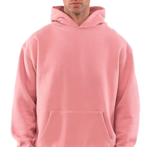 Nouvelle Arrivée – Sweats à Capuche Homme 100% Coton Polaire Uni, Style Streetwear, Qualité Supérieure, Respirants, Écologiques, Col à Capuche, Lavage Enzymatique, Hiver - Product Image 1