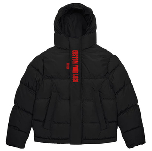 High-quality Standard Men's Puffer <b>Jacket</b> with Stand Collar Waterproof Windproof Warm Winter Coat Customized Size - Product Image 2