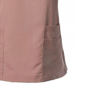 Ensemble de blouses médicales unisexe sur mesure, personnalisées, style décontracté de luxe, confortables, respirantes, en tissu peigné extensible, pour hôpital - Product Image 4