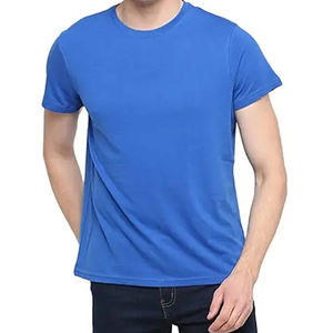 Camisetas de Hombre Lisas de Algodón 100% en Todas las Tallas, Personalizables con Impresión, Cuello Redondo, Hombros Caídos, Estilo Casual, 2026 - Product Image 6