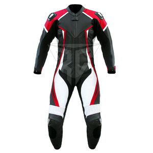 Vente en gros de combinaisons de course en cuir de vachette véritable, vestes de pantalons de moto de couleur unie et unies pour les vêtements de sport d'hiver - Product Image 1
