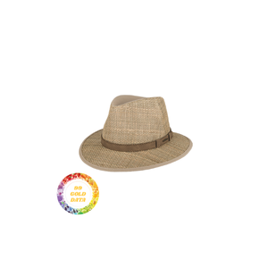 SOMBRERO PANAMÁ PAJA VIETNAMITA PERSONALIZADO CON BRIM ANCHO PARA EL VIAJE A LA PLAYA DE LA GRAN FAMILIA, APTO PARA TODAS LAS EDADES - Product Image 1