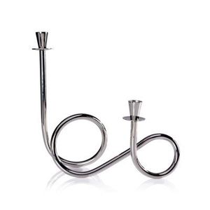 Accesorios de iluminación decorativa para el hogar, candelabro moderno de latón y aluminio, candelabro de metal para fiestas de boda, candelabro - Product Image 6