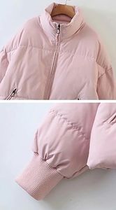 Doudoune Veste d'hiver à logo personnalisé avec capuche Coupe-vent Sports d'extérieur Street Wear Veste rembourrée respirante - Product Image 6