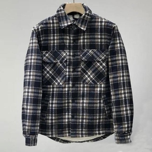 Camisas de Hombre al por Mayor Personalizadas, Camisa de Franela de Manga Larga, Tela a Cuadros Cálida, Diseño Casual de Moda, Camisas Modernas para Hombre de Uso Diario - Product Image 2