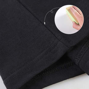 T-shirts 100% coton vierges en gros DTG T-shirt personnalisé impression hommes T-shirts à épaules tombantes T-shirt de base unisexe pour hommes - Product Image 6