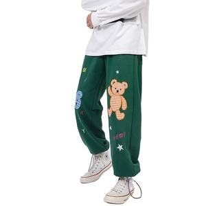 Men's <b>pants</b> Streetwear Leg Straight Sweatpants Custom Unisex Over Sized Sweat <b>Pant</b> <b>Boy</b> Applique Embroidery <b>Trouser</b> 2025 - Product Image 1