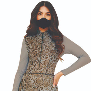 Traje de Baño Musulmán Nuevo para Mujer, Modesto, con Hiyab, Mangas Largas, Traje Deportivo, 100% Poliéster, Burkini Islámico - Product Image 3