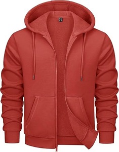 Pull à capuche uni vierge de haute qualité 230gsm-500gsm poids lourd 100% coton Logo en relief personnalisé solide respirant hiver - Product Image 5