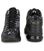 Chaussures de sport athlétiques en cuir synthétique personnalisées de qualité supérieure, baskets tendance montantes, chaussures de marche décontractées, bottes de terrain synthétique, chaussures de basketball