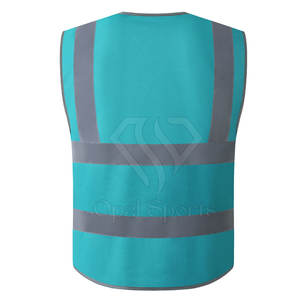 Meilleures ventes Gilet de sécurité réfléchissant haute visibilité respirant et imperméable avec logo personnalisable pour vêtements de sécurité à faible quantité minimale de commande - Product Image 4