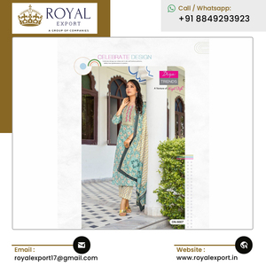 Ropa étnica india de calidad superior, hermoso diseñador de moda, ropa de boda y fiesta, elegante algodón estampado recto Kurti - Product Image 5